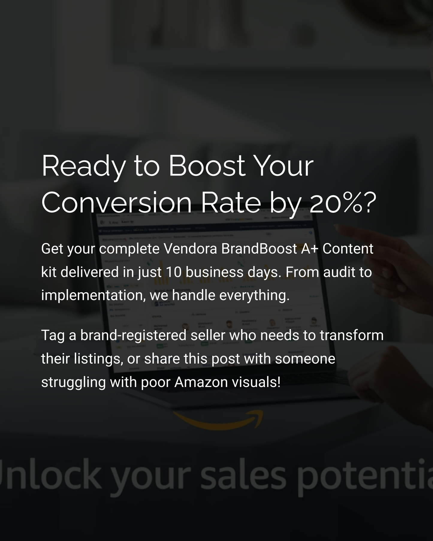 Vendora Brand Boost – A+ Content Creation Kit